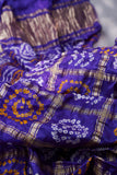 Purple Bandini Gharchola saree