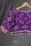 Gadwal saree with patola border and blouse
