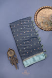 Soft Silk Pattu - An understated luxury - Dark Blue