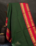 Green a Kanjeevaram Saree - Vintage Style Elegance