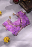 Lavender work Blouse