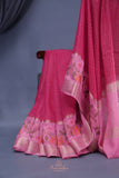 Soft Silk Chanderi Pattu - where weave meets embroidery