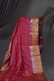 Gadwal saree with patola border and blouse