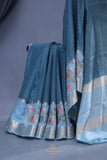 Soft Silk Chanderi Pattu - where weave meets embroidery