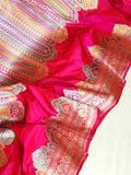 Stunning Banarasi rangkart saree - a designer piece