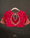 Green a Kanjeevaram Saree - Vintage Style Elegance