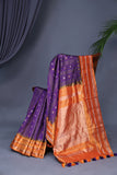 Pure Gadwal Tissue Paithani