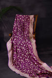 Banarasi Silk Saree in Purple & Lavender