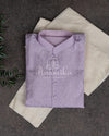 Thread and Sequins work kurta in a lovely Lavender Color