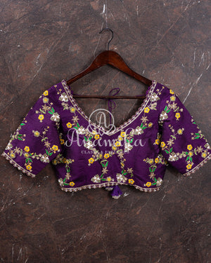 Pista Green Twill Kanchi saree with zari checks weaving