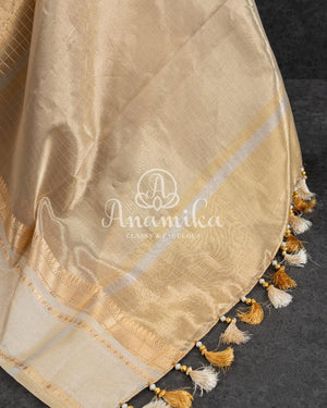 Gold Tissue Silk Saree