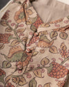 Beige Color Kalamkari Kurta on Silk Base fabric