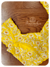 Yellow Pearl designer blouse