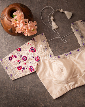 Rani Pink Gadwal Silk Saree