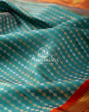 Grand & Royal Gadwal Silk Saree