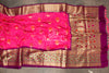 Pink Kanchi bandini saree with meenakari border