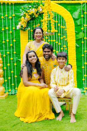 Hot Pink Silk Kota saree with a kalamkari silk blouse