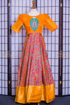 Patola silk long dress