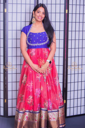 Floral Organza long