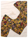 Kalamkari blouse with work