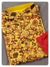 Yellow Kalamkari Kurta