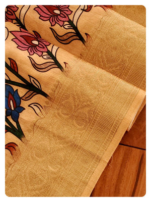 Floral Munga Silk Saree