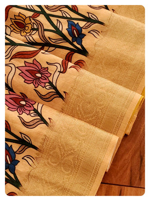 Floral Munga Silk Saree