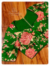 Green Floral Thread embroidery Blouse