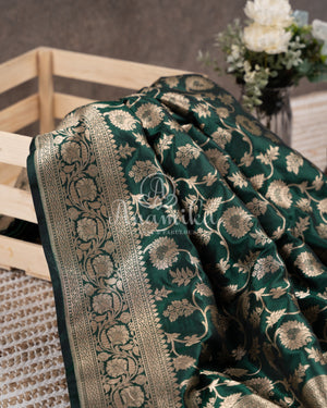 Hot Pink Silk Kota saree with a kalamkari silk blouse