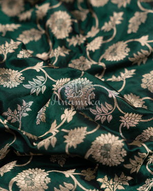 Hot Pink Silk Kota saree with a kalamkari silk blouse